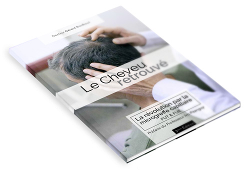Le Cheveu retrouvé — couverture historique Couverture de l’ouvrage Le Cheveu retrouvé du Dr Gérard Boutboul